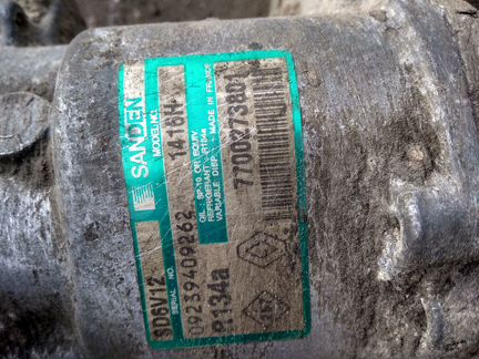 Компрессор кондиционера Рено Симбол