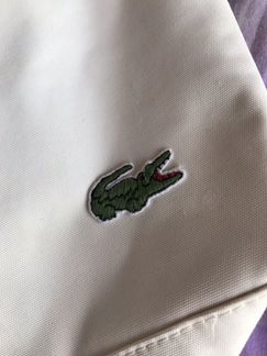 Cумка Lacoste большая белая