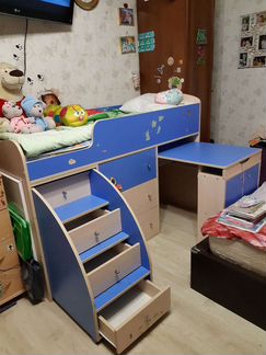 Кровать-чердак