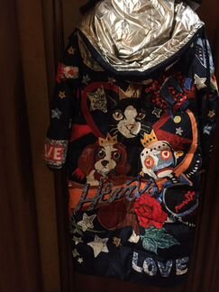 Пуховик женский dolce gabbana