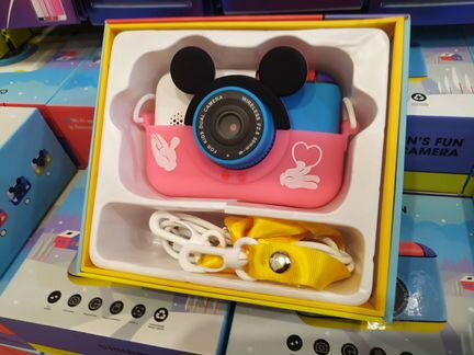 Детский фотоаппарат Микки Маус