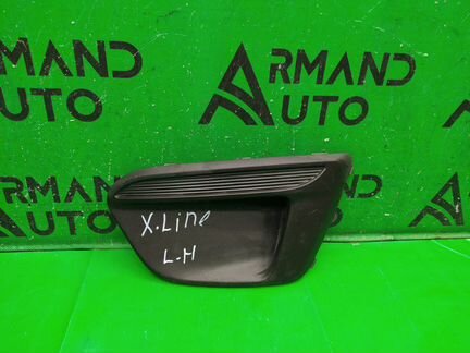 Накладка птф левая Kia Rio 4 X-line 2017