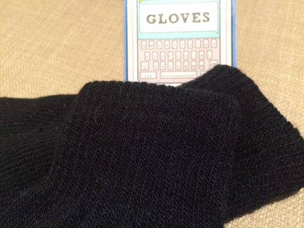 Перчатки сенсорные черные, Touch screen