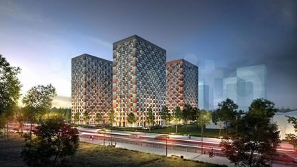 2-к квартира, 49.4 м², 13/19 эт.