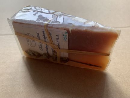 Мыло ручной работы ароматное, календула, Венгрия