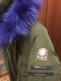 Куртка зимняя тёплая фирменная