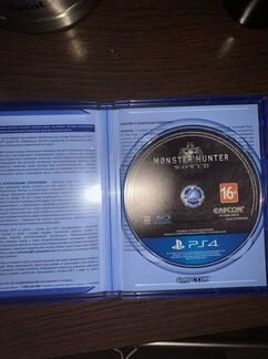 Диск для ps4 Monster Hunter World