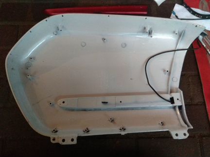 Gl1800 Honda крышка кофр правый