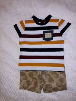 Набор шорты + футболка и набор поло, 104