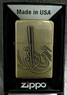 Зажигалка Zippo - Horseshoes / Подковы 2013 года