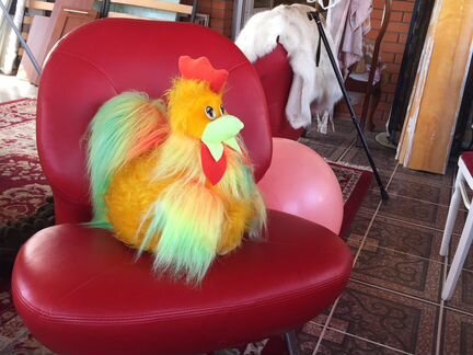 Детская мягкая игрушка - петушок как новая