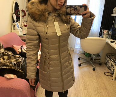 Пуховик женский 44 р новый