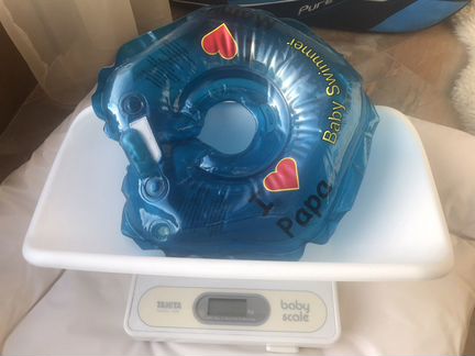 Детские весы tanita и круг для купания