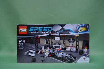 Lego 75911 Пункт техобслуживания Макларен Мерседес