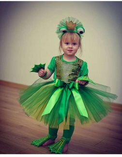 Новогодний костюм. Костюм лягушки