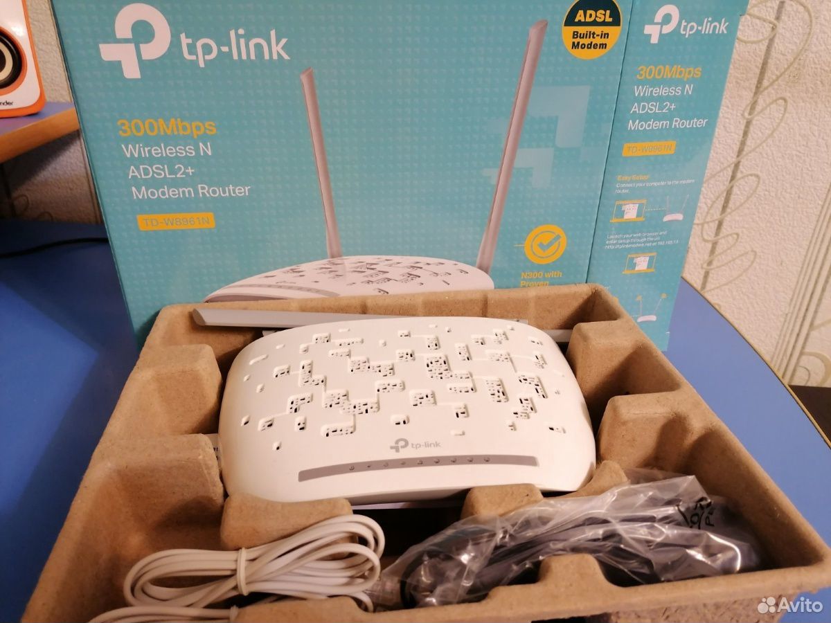 Роутер adsl tp-link td-w8961n