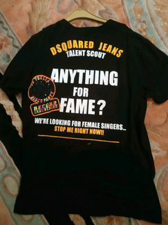 Футболка Dsqured стилтная размер L