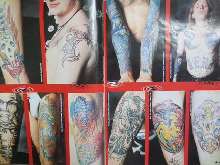4 зарубежных журнала tattoo одним лотом