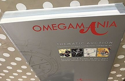 Аукционный каталог часов omega