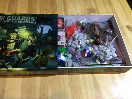 Копия настольная игра Плоский мир Guards Guards ст
