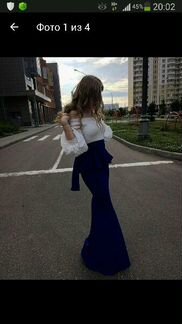 Шикарное платье на свадьбу, выпускной