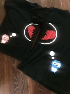 Парные футболки новые