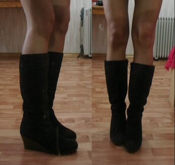 Зимние Высокие сапоги Covani 41(цигейка)