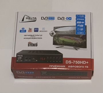 Цифровая TV приставка Delta DS-750HD+