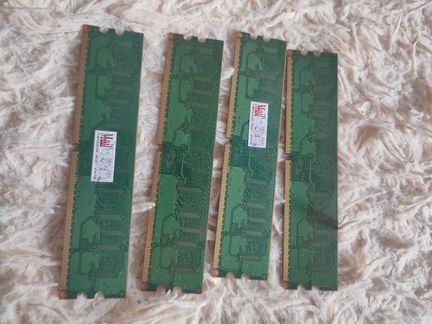 Оперативная память(1gb) 4шт