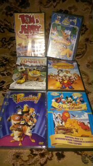 DVD. Мультфильмы и фильмы для детей