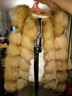 Жилет из лисы