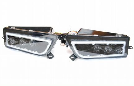 Комплект диодных фар для Polaris RZR 1000