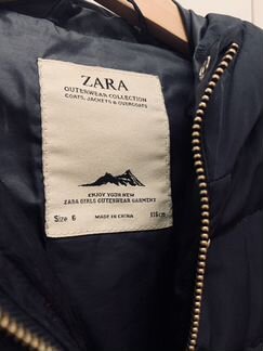 Пуховик Zara 116