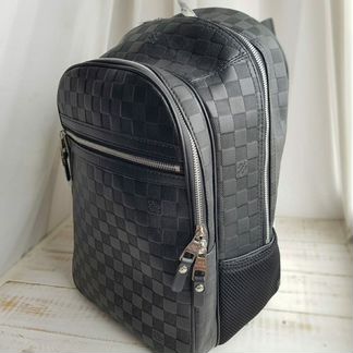 Новый мужской кожаный рюкзак бренд Louis Vuitton
