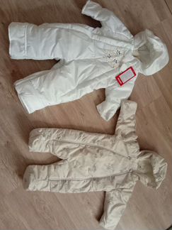 Зимний и осенний комбинезоны. размер 74