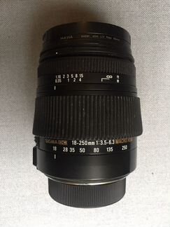Объектив Sigma 18-250 f 3.5-6.3 for Nikon