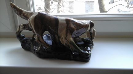 Охотничья собака с дичью, СССР