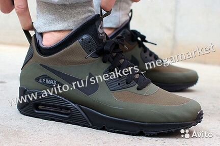 Кроссовки Nike Air Max 90 Mid Green (41-45)