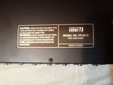 Рековый микшерный пулт inter M pp-9213 pre amplifi