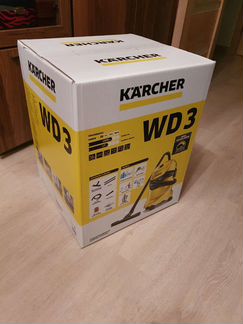 Строительный пылесос Karcher WD 3