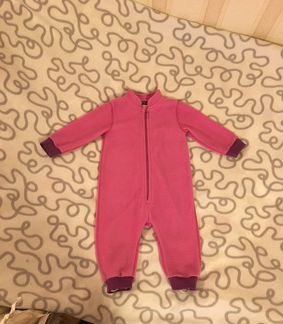 Флисовый комбинезон-поддева Lynxy р80