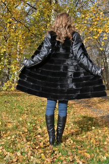 Норковая шуба, полный трансформер (новая)