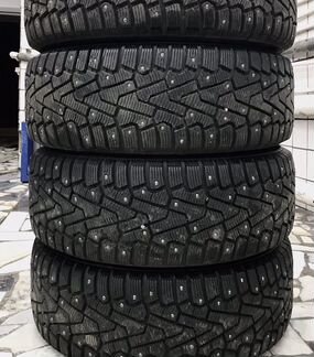 В сборе Pirelli Ice Zero 205/60/r16 отл.сост шипы