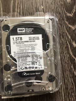 Жесткий диск WD Caviar Black 1,5Tb WD1501fass