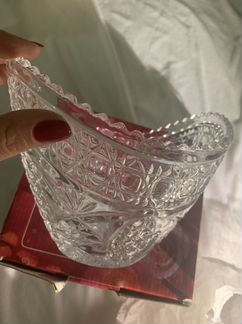 Хрустальная ваза