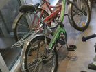 Велосипед, складывается, взрослый, зелёный объявление продам
