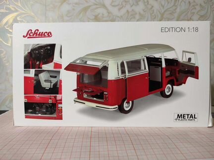 Volkswagen T1b и T2a 1/18 Schuco