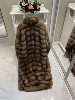 Шуба из баргузинского соболя