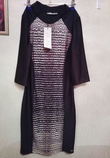 Платье коричневое новое