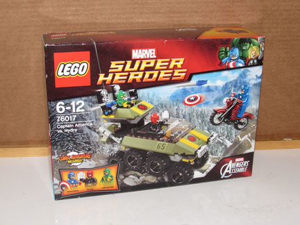 76017 Super Heroes Marvel Капитан Америка против Г